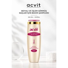 Acvit Boyalı Ve Işlem Görmüş Yıpranmış Saçlar Için Bakım Şampuanı – 330 Ml.