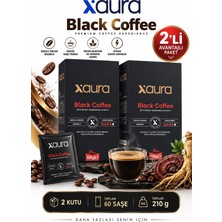 Xaura Global Black Coffee 30 Pcs 105 G 2 Adet