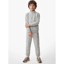 Koton Gri Erkek Çocuk Baskılı Sweatpant 7WKB40037TK031