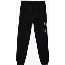 Koton Siyah Erkek Çocuk Sweatpant 7WKB40018TK999