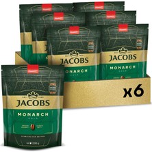 TeknoKapsül Jacobs Monarch Gold 200 gr x 6 Paket