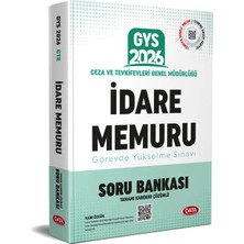 Data Yayınları 2026 Gys Cte Idare Memuru Ceza ve Tevkifevleri Genel Müdürlüğü Görevde Yükselme Sınavı Soru Kitabı