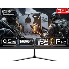 Fazeon X24F167S 24" 165Hz 0.5ms Fast IPS Fhd Hdmı*1 +Dp*1 Gamıng Monıtor