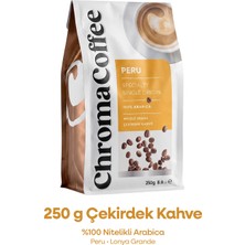 Chroma Coffee Peru Papagayo Çekirdek Kahve 250GR %100 Nitelikli Arabica