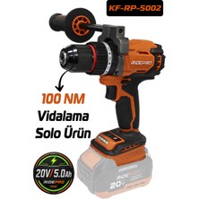 Ridepro KF-RP-5002 100 Nm Şarjlı Vidalama Solo Makine