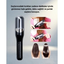 Dolozena Kablosuz Elektrikli Saç Düzeltici 3 Farklı Tarak Başlığı ile