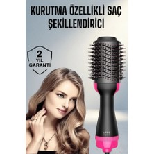 Dolozena Negatif Iyon Teknolojili Fön Tarağı 1200 Watt 3 Isı Kademesi