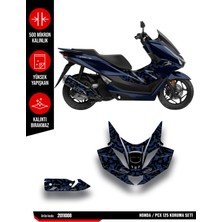 Motostill Graphics Honda Pcx 2025 -26 Koruma Sticker Seti - Pütürlü