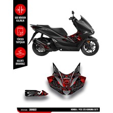 Motostill Graphics Honda Pcx 2025 -26 Koruma Sticker Seti - Pütürlü