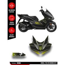 Motostill Graphics Honda Pcx 2025 -26 Koruma Sticker Seti - Pütürlü