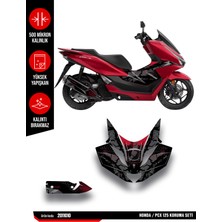 Motostill Graphics Honda Pcx 2025 -26 Koruma Sticker Seti - Pütürlü