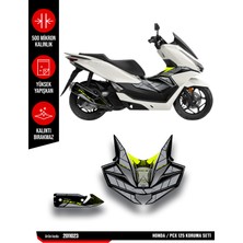 Motostill Graphics Honda Pcx 2025 -26 Koruma Sticker Seti - Pütürlü