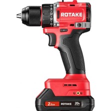 Rotake D1H Akülü Darbeli Matkap Kömürsüz 20V 2.0AH 70 Nm