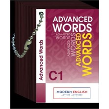Modern English Advanced Words - (C1 Kelime Kartları)