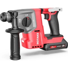 Rotake H1 Akülü Kırıcı Delici Matkap Kömürsüz Sds Plus 20V 2.0AH
