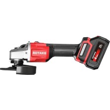 Rotake G1-115 Akülü Avuç Taşlama Makinesi Kömürsüz 115 mm 20V 4.0AH