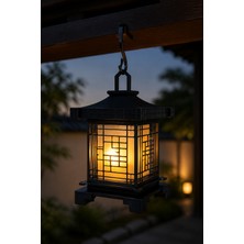 Maygiy Japon Feneri Tasarımlı Dekoratif Abajur Tealight Mumluk