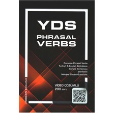 Modern English Yds Phrasal Verbs (Video Çözümlü)