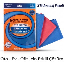 jantistore 3 Adet Sihirli Güç 40X50 Mikrofiber Cam – Ayna Bezi Oto-Ev Yüzeylerde Çok Amaçlı Kullanım