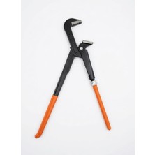 Proalet Bısso S-Ağız Maşalı Boru Anahtarı, Krom Vanadyum Çelik Ağır Hizmet Tipi Ayarlanabilir Su Tesisatçı Anahtarı (1''inc)