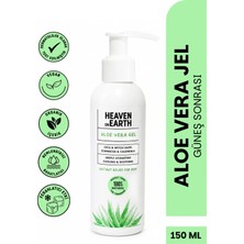 Heaven On Earth %100 Doğal ve Organik Içerikli Aloe Vera Jel- 150ML- güneş sonrası