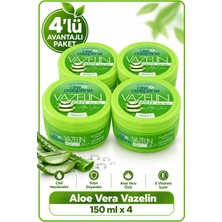 Cire Aseptine Vazelin Aloevera 150 ml 4 Adet