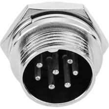 Cin Çin GX12-7M ,düz/sabit M12/7PIN/ERKEK Mike Konnektör