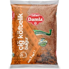 TeknoKapsül Damla Çiğ Köftelik Bulgur 1 kg