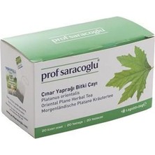 TeknoKapsül Prof Saracoglu Çınar Yaprağı 20'li Bitki Çayı