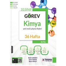 Armada Yayınları Armada 10. Sınıf Kimya Görev Yeni Nesil Çalışma Föyleri 36 Hafta 208 Sayfa