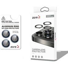 Spia iPhone 17 Pro Max Kamera Lens Koruyucu Safir Görüntü Kalitesini Bozmayan Parlama Önleyici Premium Spıa