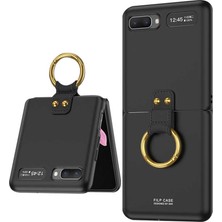 More TR Galaxy Z Flip Kılıf Mtr Flip Ring Kıpta Kılıf