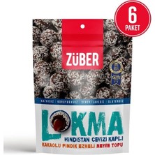TeknoKapsül Züber Hindistan Cevizi Lokma, 96GR, 12 Adet