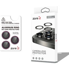 Tekno Grup iPhone 18 Pro Kamera Lens Koruyucu Safir Görüntü Kalitesini Bozmayan Parlama Önleyici Premium Tkg
