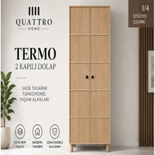 Quattro Home Termo 2 Kapaklı Dolap