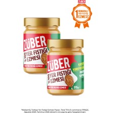 Züber %100 Yer Fıstığı Ezmesi 315g x 2 Adet