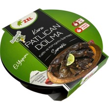 TeknoKapsül Zel Kuru Patlıcan Dolması Zeytinyağlı Sumaklı 200 gr Hazır Yemek