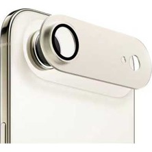 More TR iPhone 17 Air Kamera Lens Koruyucu Metal Safir Görüntü Kalitesini Bozmayan Parlama Önleyici Premium Mtr