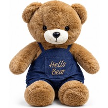 Halley Oyuncak 45 cm Peluş Ayıcık Hello Bear – Sevimli Yumuşak Oyuncak Ayı