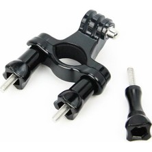 Gplus GP01 Eken H9R Gopro 13 SJ5000 Aksiyon Kameralarla Uyumlu Motor Bisiklet Gidon Bağlantı Aparatı
