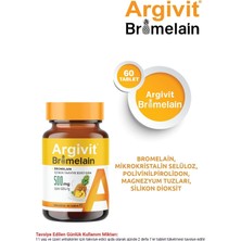 TeknoKapsül Argivit Bromelain 500 Mg Takviye 60 Tablet