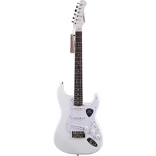 Donner Dst Seeker Deluxe Sss Elektro Gitar (Beyaz)