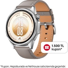 Huawei Watch GT 7 46 mm Akıllı Saat - Gri, 21 Güne Varan Pil Ömrü, iOS me Android Uyumlu, NFC Ödeme, Kayak ve Bisiklet Modları, iOS me Android Uyumlu