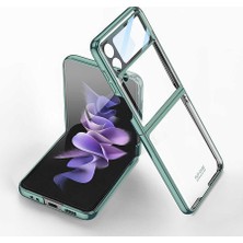 Galaxy Z Flip 4 Kılıf Xemu Kıpta Lensli Kılıf