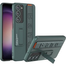Galaxy S23 Plus Kılıf Standlı El Tutacaklı Cherena Band Kılıf