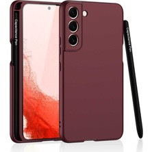 Mobilefix Galaxy S22 Kılıf Mbfx Kalemli Kıpta Kılıf