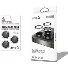 Marsilyan iPhone 18 Pro Max Kamera Lens Koruyucu Safir Görüntü Kalitesini Bozmayan Parlama Önleyici Premium Mryn