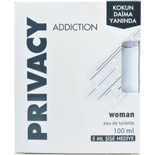 PRIVACY Prıvacy Addıctıon WomenEdt 100ML+5ML Şişe Hediye