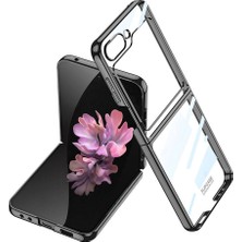Galaxy Z Flip 6 Kılıf Cherena Full Camlı Kıpta Kılıf