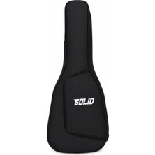 Solid Case Lux Klasik Gitar Gigbag (Siyah Kırmızı)